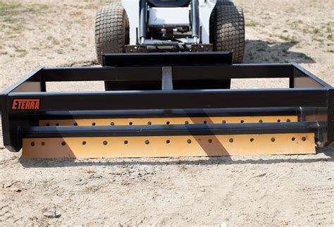 skid steer box grader with rippers|grading attachment for skid steer.